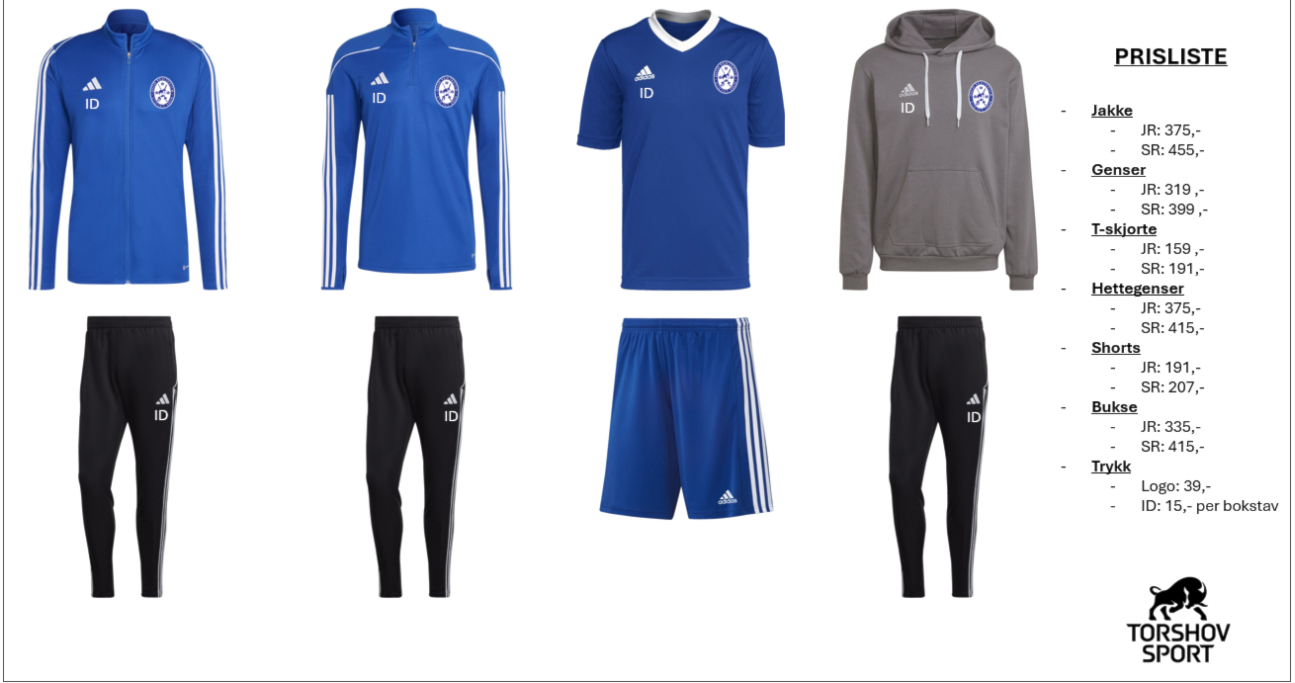 Oppdatert klubbavtale med Torshov Sport pr. 31.5.2024